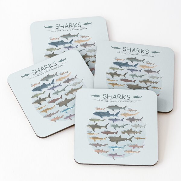 Item preview, Sharks! designed and sold by chaoticcaprisun.