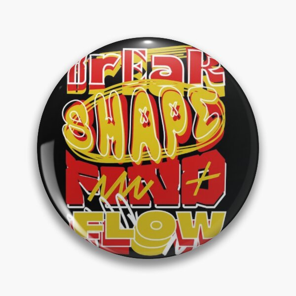 Item preview, Modern Fluid Typography Break Shape Find Flow Abstract Design designed and sold by GenZFashion000.