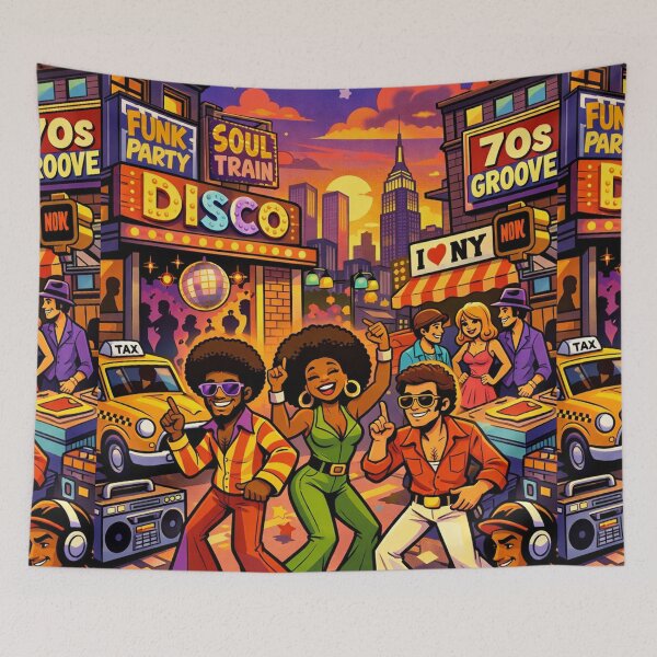 Item preview, Funk Party at Harlem Scene New York designed and sold by Arte Cartoon From TagTeam Group.