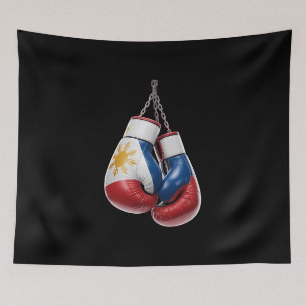 Item preview, Proud Heritage Philippines Flag Boxing Gloves designed and sold by IdunayaStore.