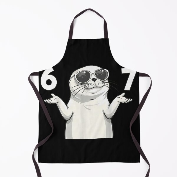 Item preview, Cool Seal Shrugging Meme – 6 or 7 Six Seven designed and sold by LashondaGreen89.