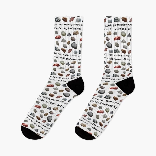 Item preview, If you're cold, they're cold: put rocks in your pockets designed and sold by aurora-borealis.