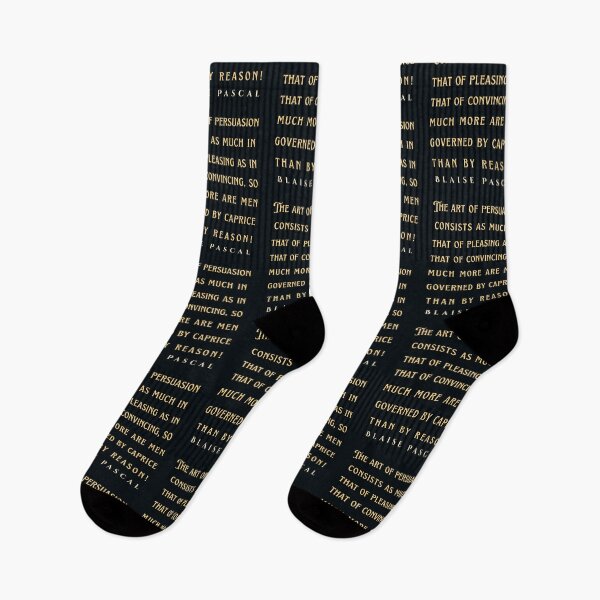Item preview, Blaise Pascal quote: The art of persuasion consists as much in that of pleasing as in that of convincing, so much more are men governed by caprice designed and sold by artbleed.
