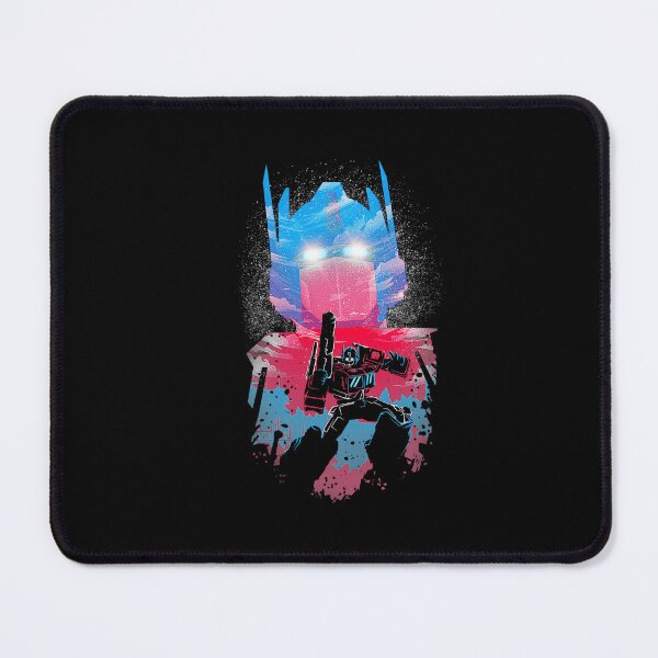 Item preview, Abstract Optimus Prime Paint Splash Portrait designed and sold by LaurenceLeroux.