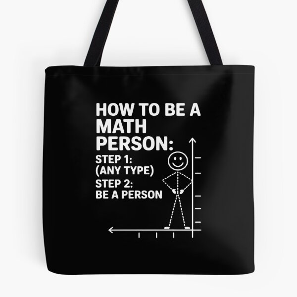 Item preview, How To Be A Math Person Equation Calculation Lover Quotes designed and sold by Dakarothill.
