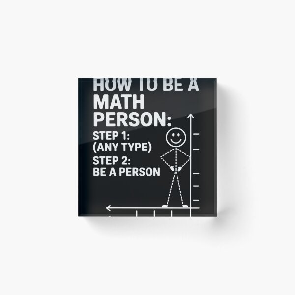 Item preview, How To Be A Math Person Equation Calculation Lover Quotes designed and sold by Dakarothill.