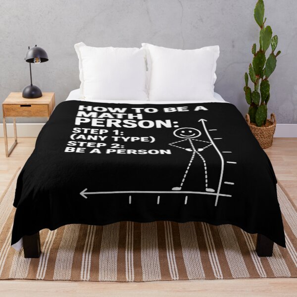 Item preview, How To Be A Math Person Equation Calculation Lover Quotes designed and sold by Dakarothill.