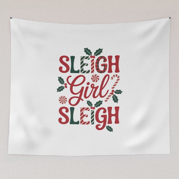 Item preview, Sleigh Girl Sleigh Little Christmas Day designed and sold by FaithAbbott.