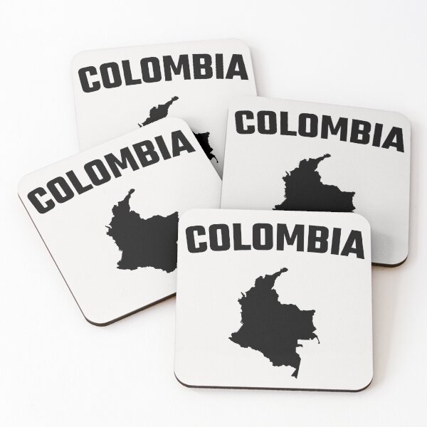 Item preview, Colombia Pride - Classic Minimalist Map Silhouette designed and sold by mashmosh.