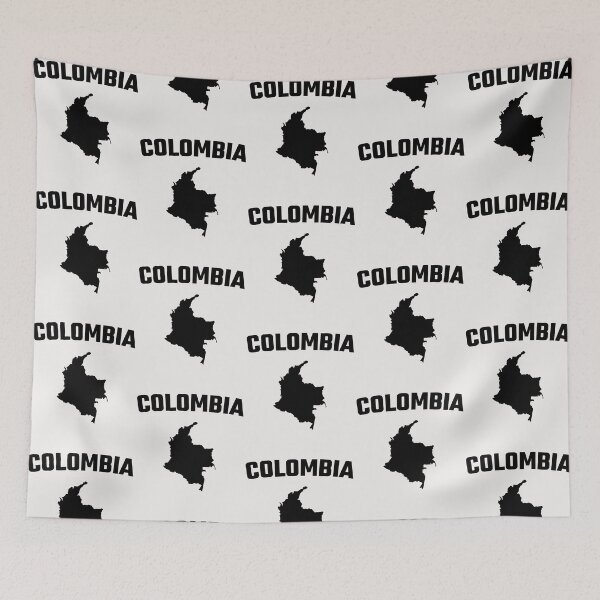 Item preview, Colombia Pride - Classic Minimalist Map Silhouette designed and sold by mashmosh.