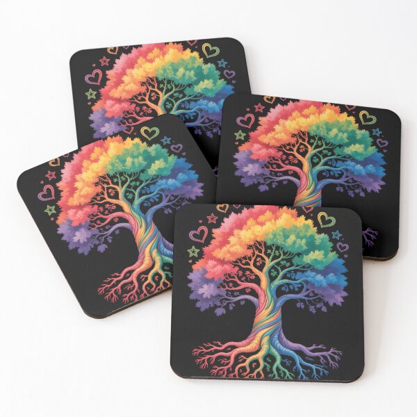 Item preview, Tree Rainbow LGBT Flag Gay Pride Ally designed and sold by elunyzexac.