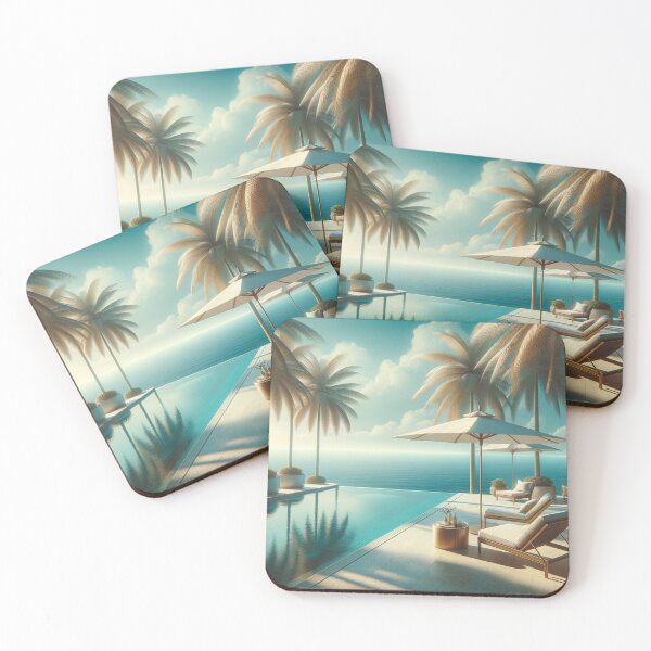 Item preview, Tropical Bliss Hideaway - designed and sold by Undersea Ai Art.