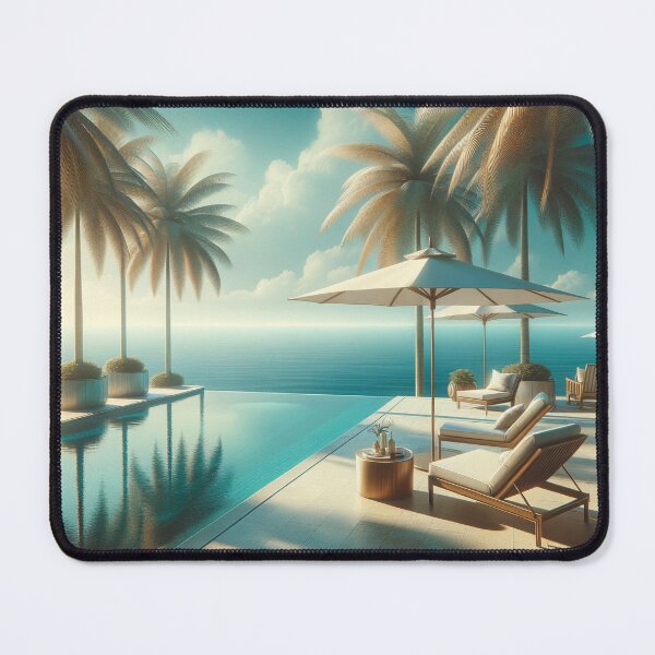 Item preview, Tropical Bliss Hideaway - designed and sold by Undersea Ai Art.
