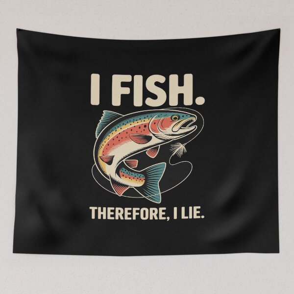 Item preview, I Fish. Therefore, I Lie designed and sold by Voidbinder.