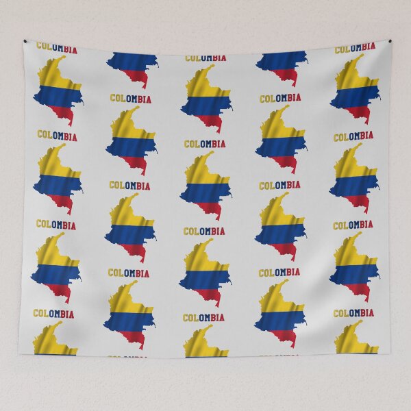 Item preview, Colombia Flag Map - Proud Colombian Heritage Graphic designed and sold by mashmosh.