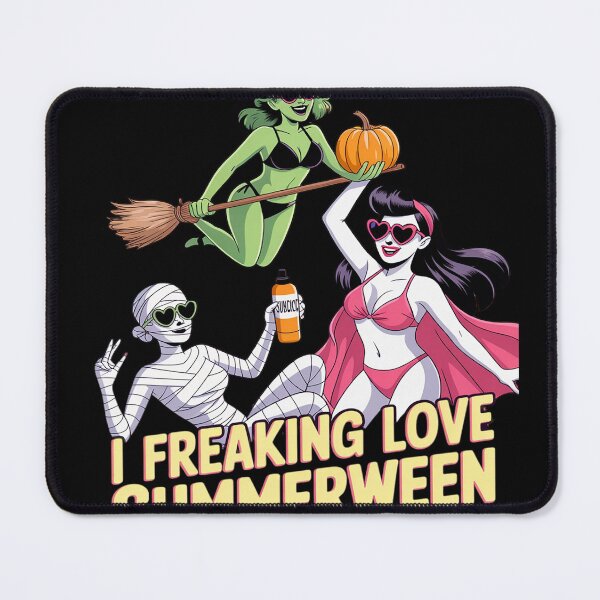 Item preview, I Freaking Love Summerween, Trendy Spooky Beach designed and sold by Voidbinder.