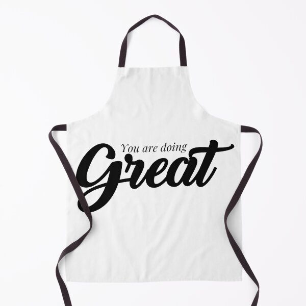 Item preview, You are doing great, Motivational Quote, simple black word designed and sold by BlareBlare.