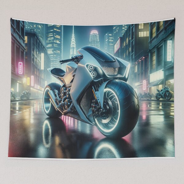 Item preview, JS - White Night Cruiser designed and sold by Undersea Ai Art.