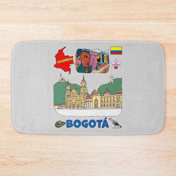 Item preview, Bogotá Colombia Culture & Landmarks Artistic Collage designed and sold by mashmosh.