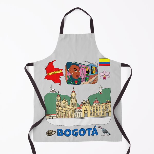 Item preview, Bogotá Colombia Culture & Landmarks Artistic Collage designed and sold by mashmosh.