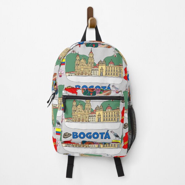Item preview, Bogotá Colombia Culture & Landmarks Artistic Collage designed and sold by mashmosh.