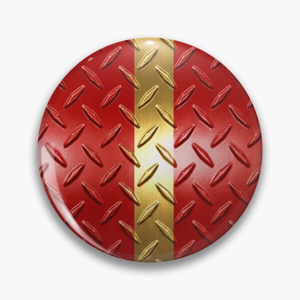Item preview, Forged Tread: 4-Way Industrial Steel PHONE CASE (RED and GOLD)  designed and sold by CleverCulture.