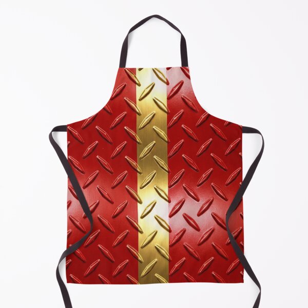 Item preview, Forged Tread: 4-Way Industrial Steel PHONE CASE (RED and GOLD) designed and sold by CleverCulture.