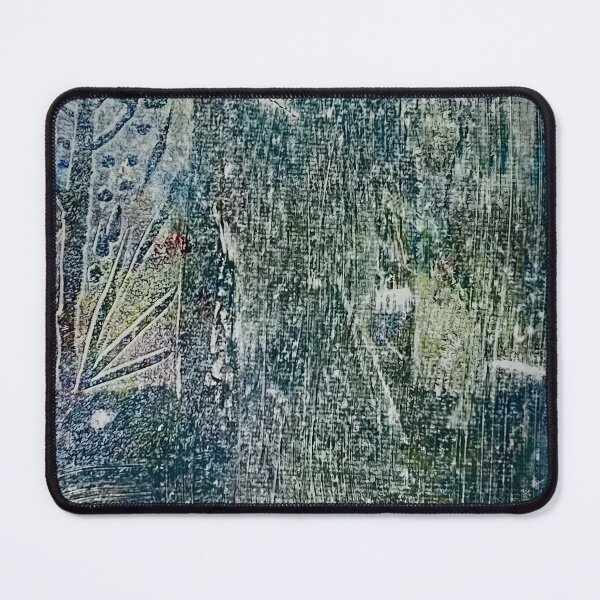 Item preview, Textured Green and Blue Abstract designed and sold by Zilpa’s Prints.