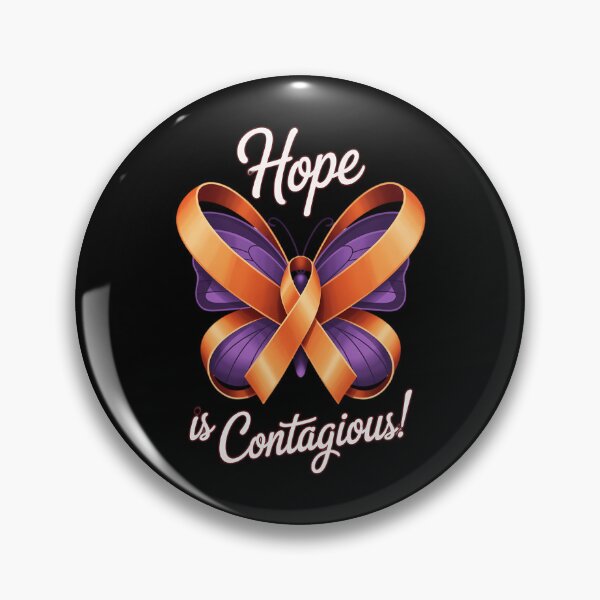 Item preview, Uterine Endometrial Cancer Awareness Hope Butterfly designed and sold by FaithAbbott.