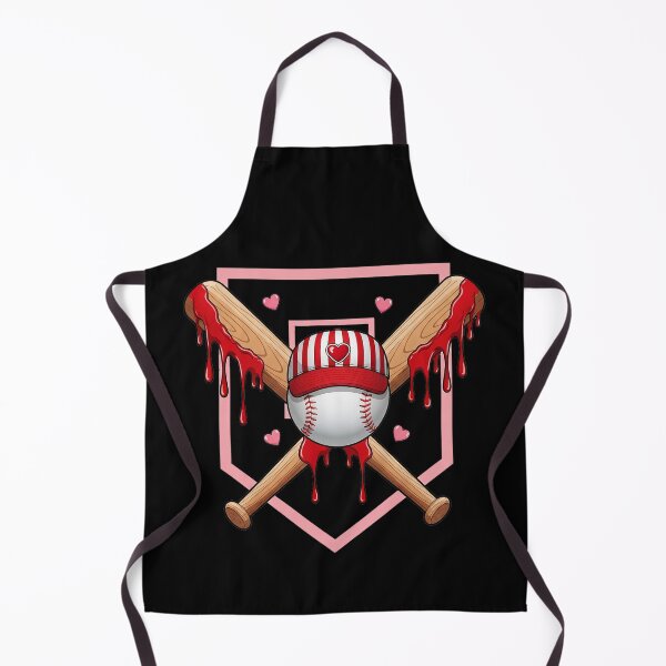 Item preview, Baseball Heart Valentines Day Baseball Ice Cream Drip designed and sold by OlakunleOloroz.