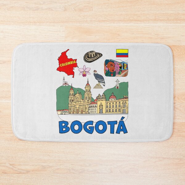 Item preview, Bogotá Colombia Vintage Travel Art - Vibrant Cultural Icons designed and sold by mashmosh.