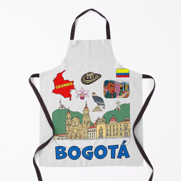 Item preview, Bogotá Colombia Vintage Travel Art - Vibrant Cultural Icons designed and sold by mashmosh.