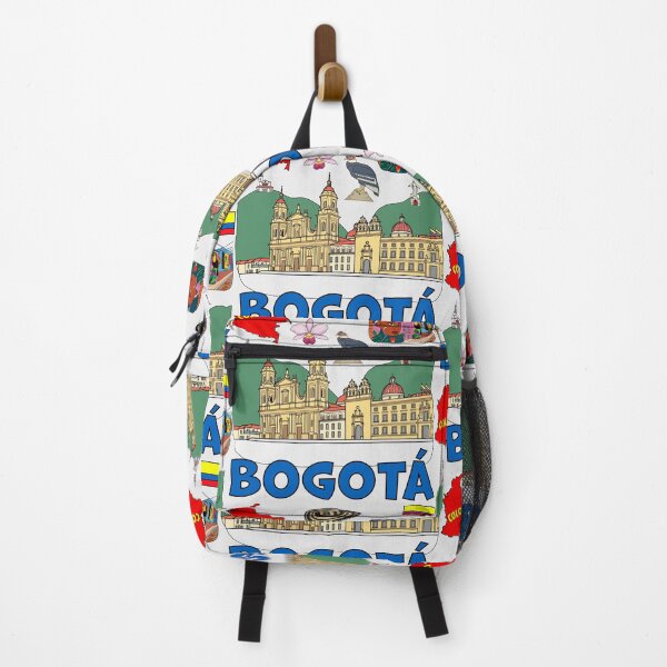 Item preview, Bogotá Colombia Vintage Travel Art - Vibrant Cultural Icons designed and sold by mashmosh.