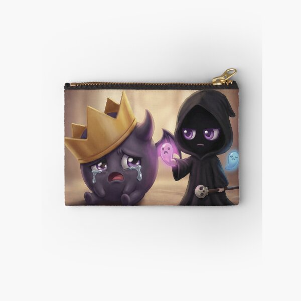 Item preview, Zot & Nix: Best Friends Forever - Cute Demon & Baby Necromancer (Pastel Goth) designed and sold by ColorTheoryLab.