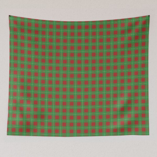 Item preview, Festive Grid Pattern - Traditional Red and Green Scottish Tablecloth designed and sold by jackydesigners.
