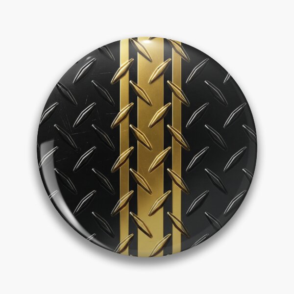 Item preview, Forged Tread: 4-Way Industrial Steel PHONE CASE (BLACK and GOLD)  designed and sold by CleverCulture.