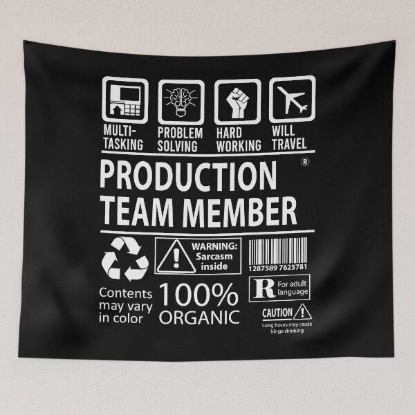 Item preview, Production Team Member designed and sold by YungMcIlwain.