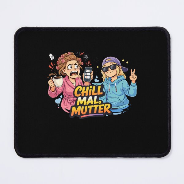 Item preview, Chill Mal Mutter Funny Cartoon Quote designed and sold by mvm-shop.