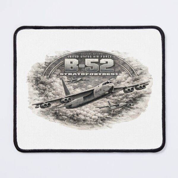 Item preview, Retro B-52 Stratofortress Military Aviation Design designed and sold by Combat Skies.
