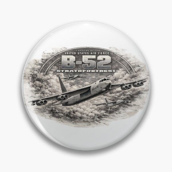 Item preview, Retro B-52 Stratofortress Military Aviation Design designed and sold by Combat Skies.