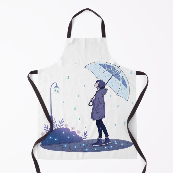 Item preview, Anime Boy in the Rain designed and sold by Neural-canvas.