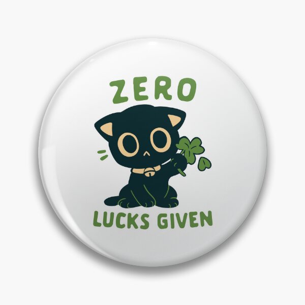 Item preview, zero lucks given designed and sold by Steele-Art.