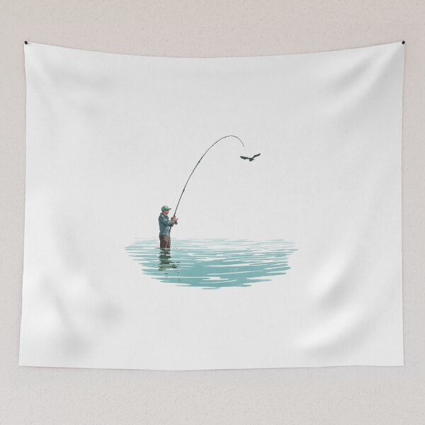 Item preview, Fishing Is My Therapy Funny Fishing Shirt Black designed and sold by SkyLark Studio.