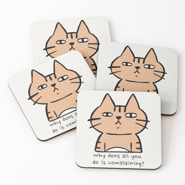 Item preview, Why does all you do is complaining? Cat - The Amazing Digital Circus - Funny Quote designed and sold by EvergreenRevolt.
