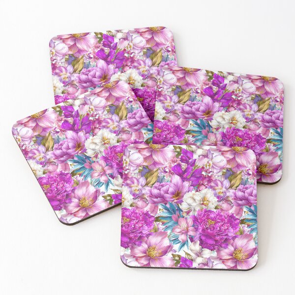 Item preview, Vibrant Purple and Pink Peony Bouquet designed and sold by Piotrek0001.