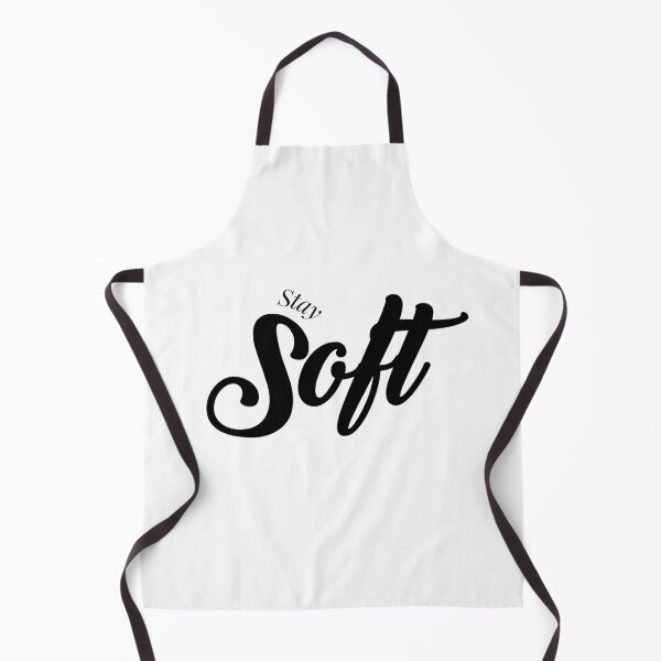 Item preview, Stay soft, Motivational Quote, simple black word designed and sold by BlareBlare.