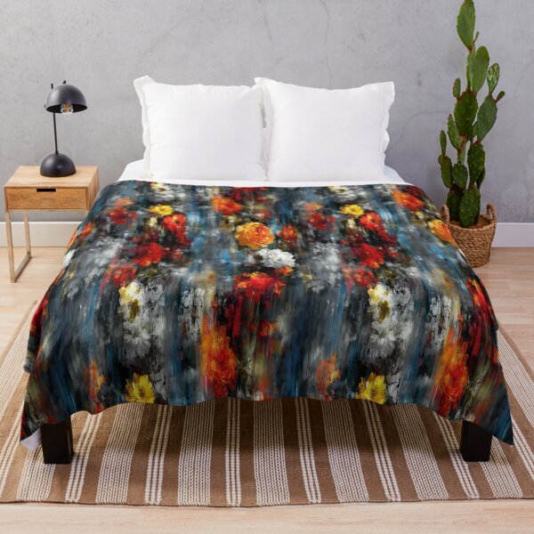 Item preview, Abstract Moody Blur Floral Painting designed and sold by Piotrek0001.