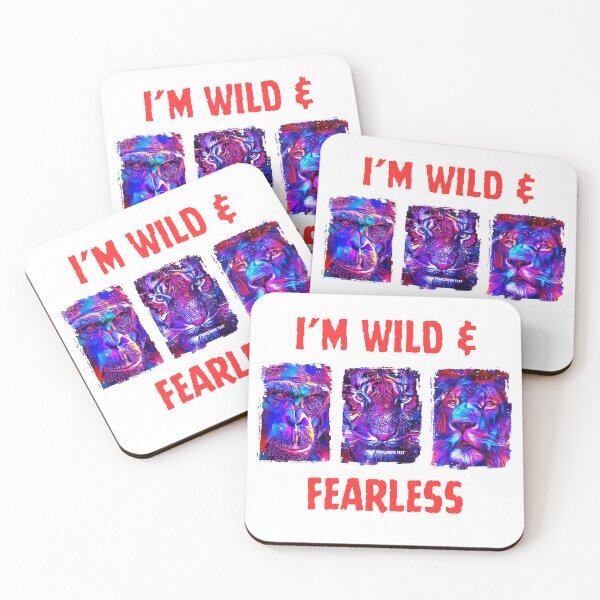 Item preview, WILD AND FEARLESS designed and sold by KANIKA-IMPEX.