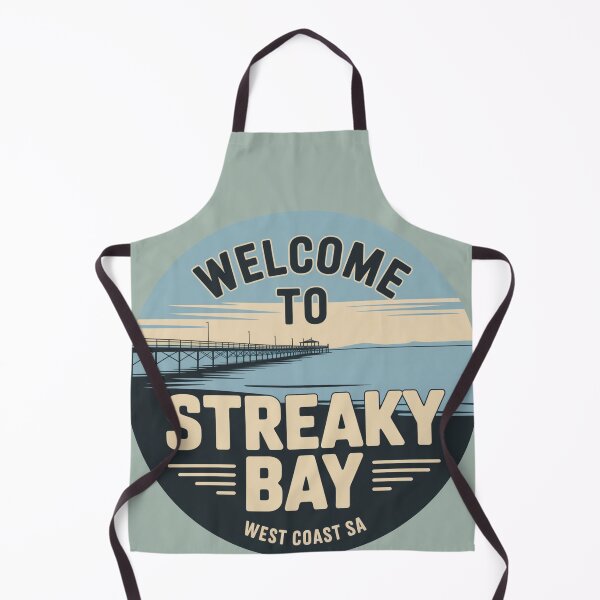 Item preview, Streaky Bay — West Coast Vintage Travel Sticker designed and sold by Random Designs.