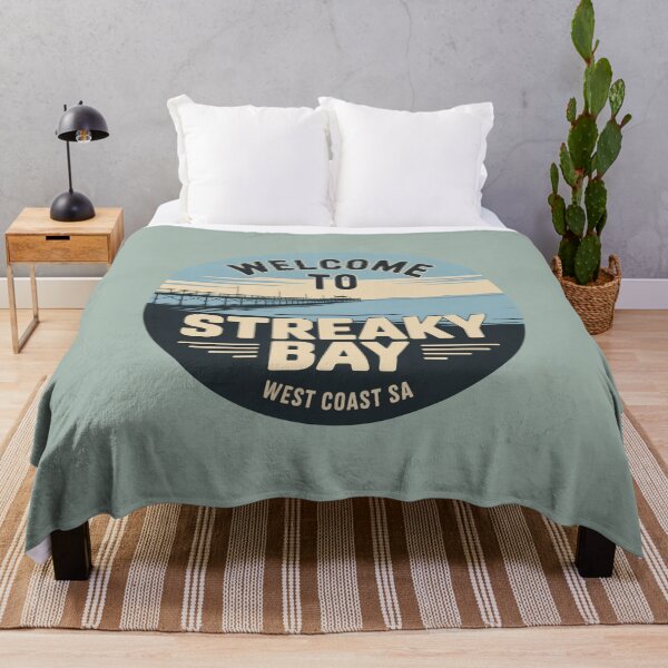 Item preview, Streaky Bay — West Coast Vintage Travel Sticker designed and sold by Random Designs.